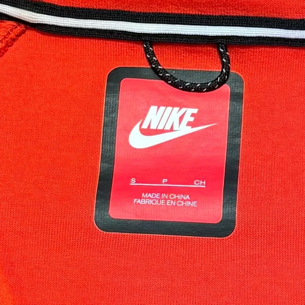 Nike Women's Running Jacket with Hood Red Heather Size S‎